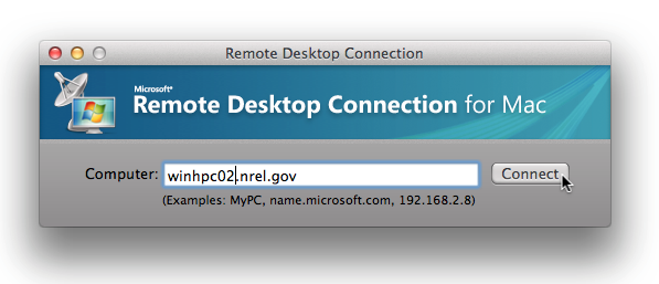 vmware 2.1 for mac can not select rdp